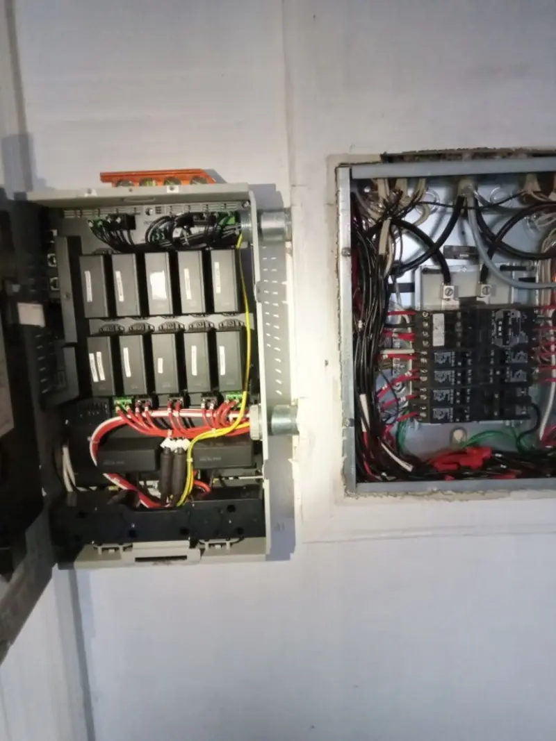 Electrical panel upgrade completed for Commercial Electrician Services in Center